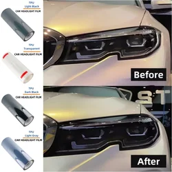 Ppf Self-healing TPU Car Headlight Anti Scratches Tinting Film Wrap Protective Car Film