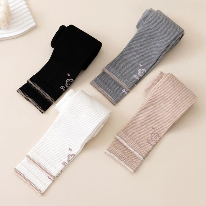 Girls Tights Winter Autumn Leggings Little Girl Tights Leggings Pantyhose for Kid Children 3-11 Year Stretchy Stockings 425F
