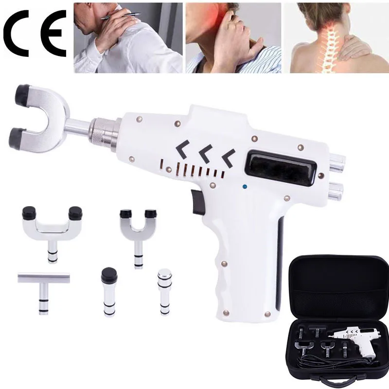 750N Chiropractic Adjusting Instrument Spine Chiropractic /Impulse Adjuster Electric Correction Gun Activator Cervical Massager