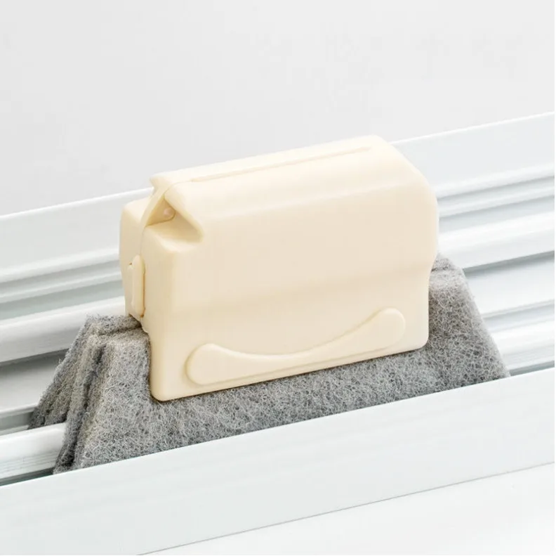 Brosse de nettoyage de fente de fenêtre, outil de nettoyage de fenêtre, rainure de fenêtre, livres, 