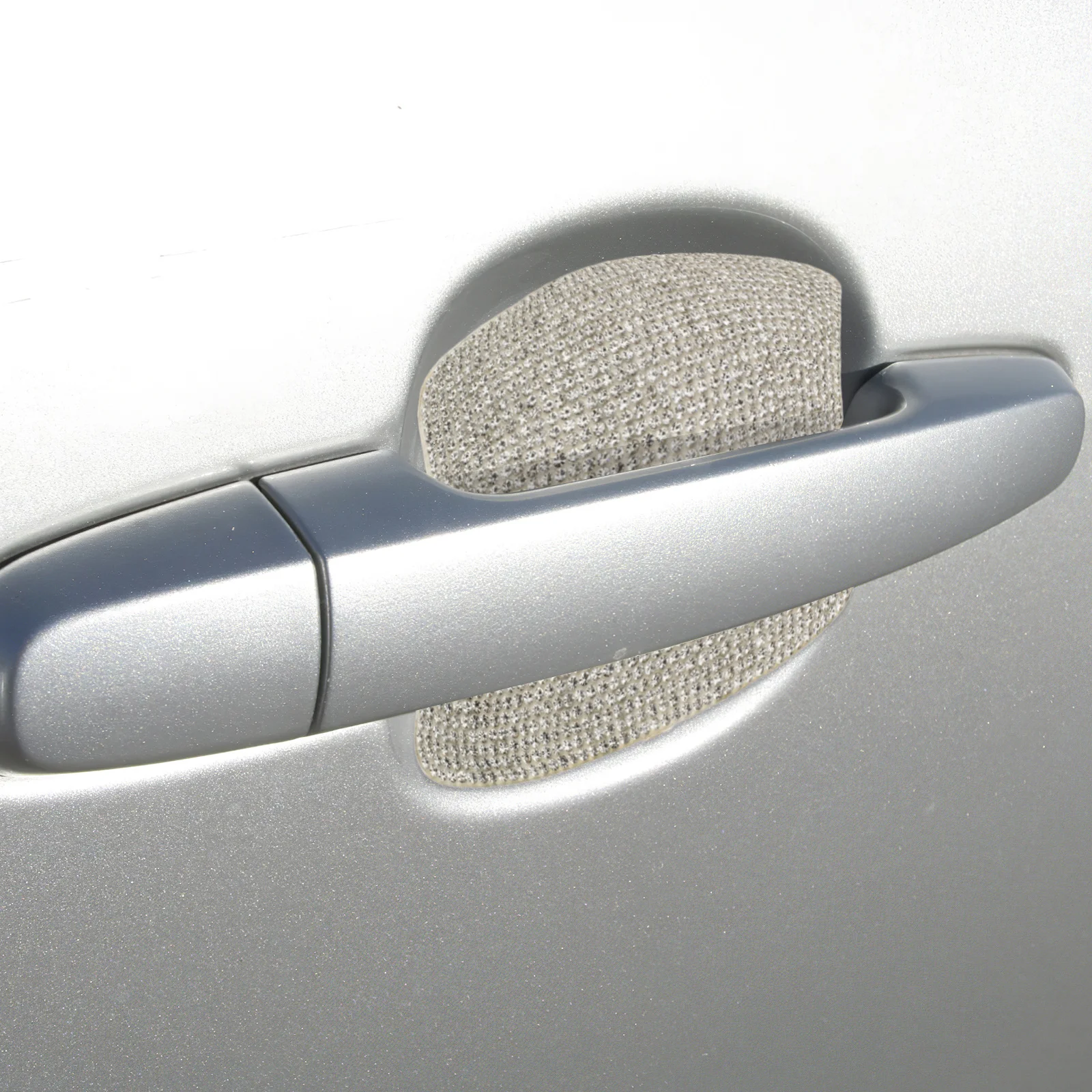 

2Pcs Rhinestone Car Door Handle Cup Stickers Glitter Crystal Decal Protective Scratch Resistant Night Reflective Easy Apply