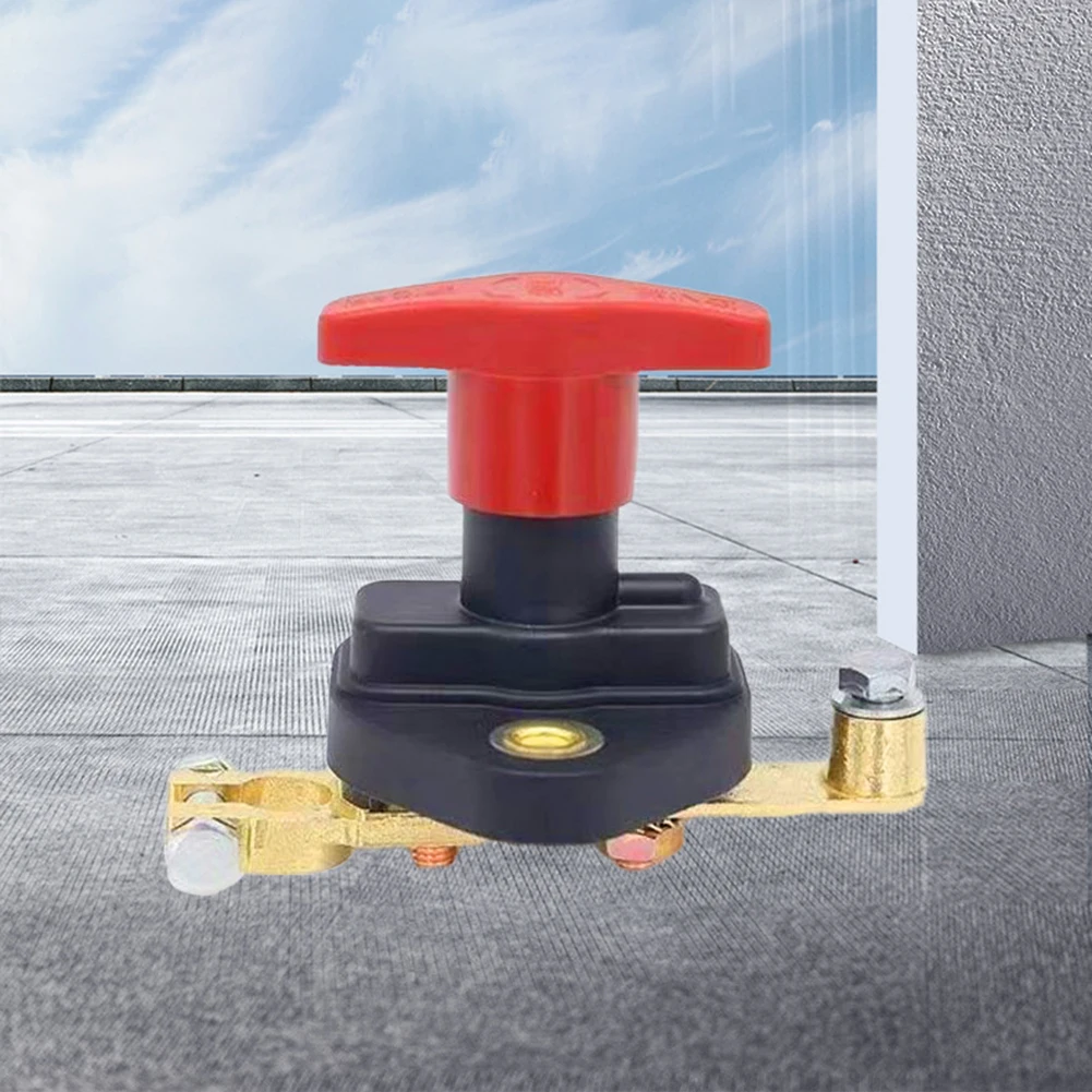 Automotive Power Switch Knob Battery Switch ABS Material High Universality Fitment Power Management For Boats For Cars