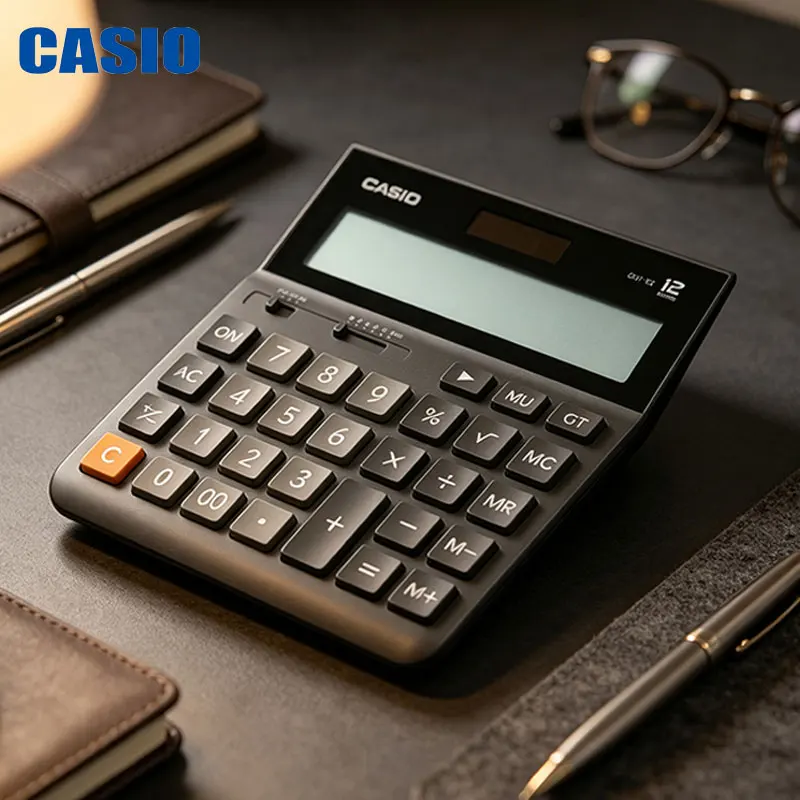 Casio DH-14/DH-12/MH-12/AX-120B/MX-120B Portable Business Calculator Fluent Operation Account Manager Field Business Accounting