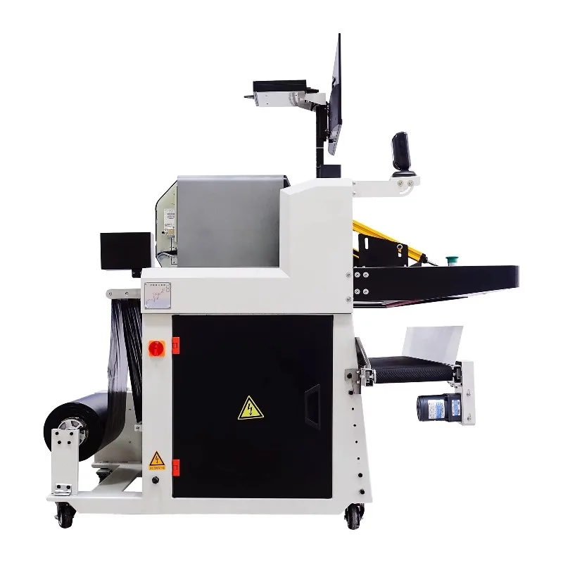 E-commerce Fulfillment Whole Electric Automatic Mailer Bags Autobagger Bagging Printing Labeling Packing Packaging Machine