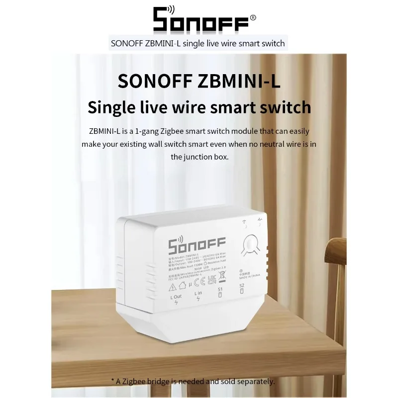 Smart Switch WiFi Smart Home Light Switch Module Voltage Monitoring App Control Via EWeLink Motor RF Control
