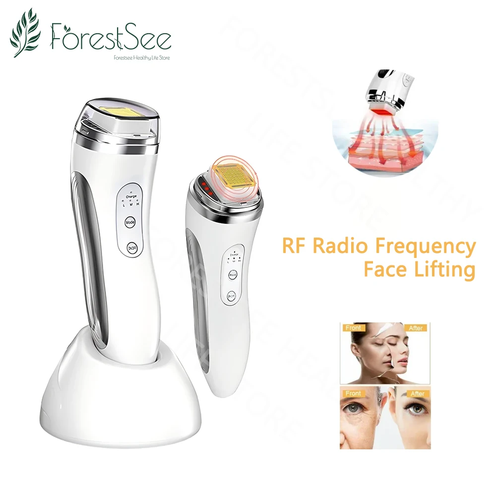 RF Radio Frequency Face Lifting Device Dot Matrix Beauty Massager Home Wrinkle Remover Skin Tightening Facial Massage Machine