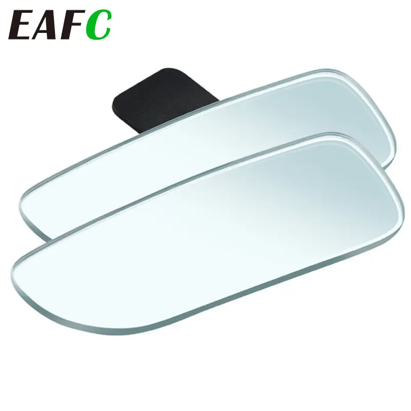 2Pcs Car Wide Angle Rear View Mirror 360 Degree Rotation Auto Rearview Auxiliary Parking HD Frameless Blind Spot Mirrors