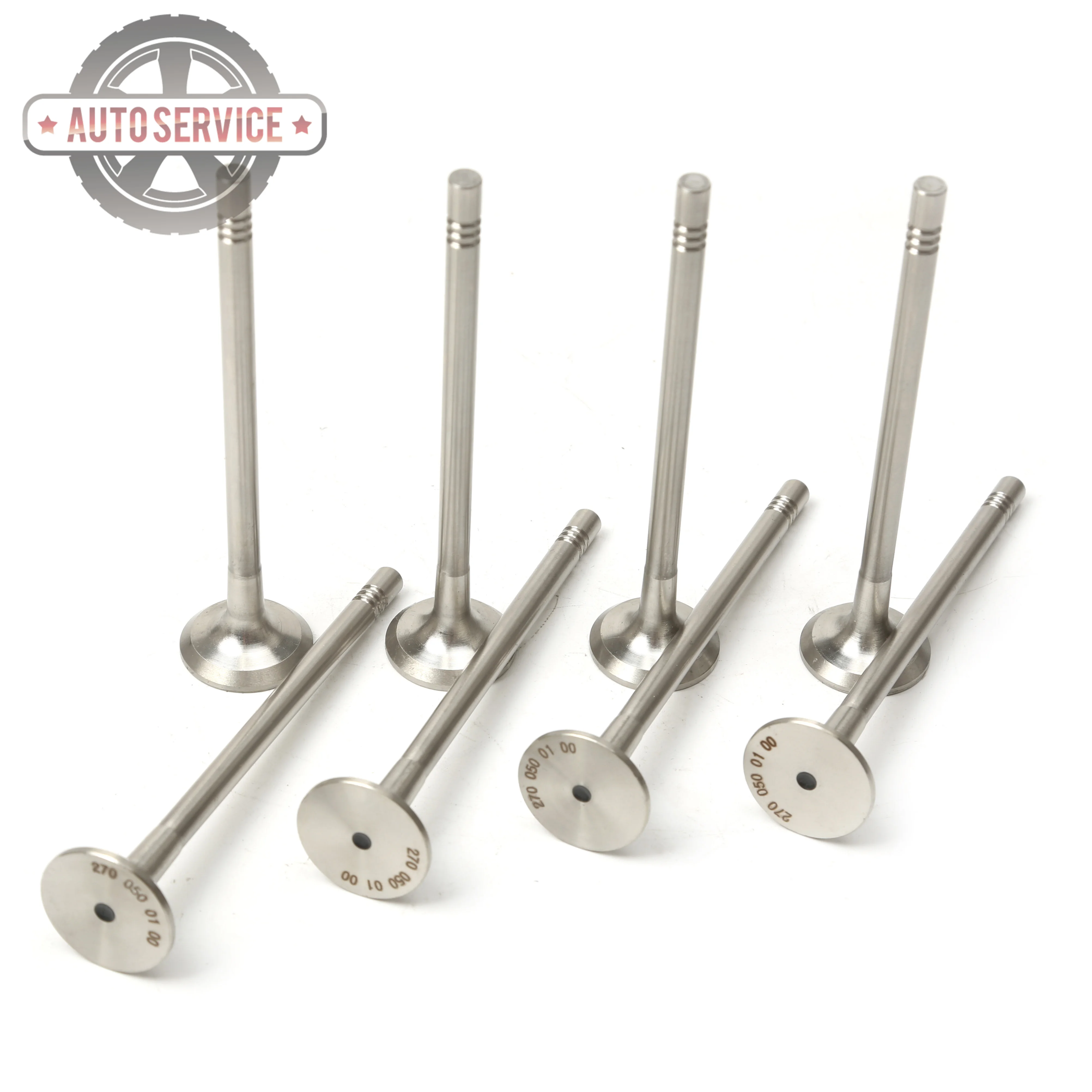 

2700500100 Engine 8PCS Exhaust Valves Set For Mercedes-Benz A 160 C 300 EQ Boost CLA 220 E 350 e VITO Van 2.0 WG2088737