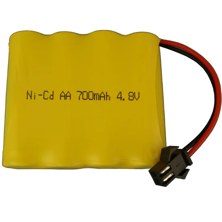 4.8V700mAh Ni-Cd Rechargeable Battery For RC Toys Electric Car RC truck RC tank Boat Gun Spare Parts 4.8V Volt Bateria 2pcs/lot