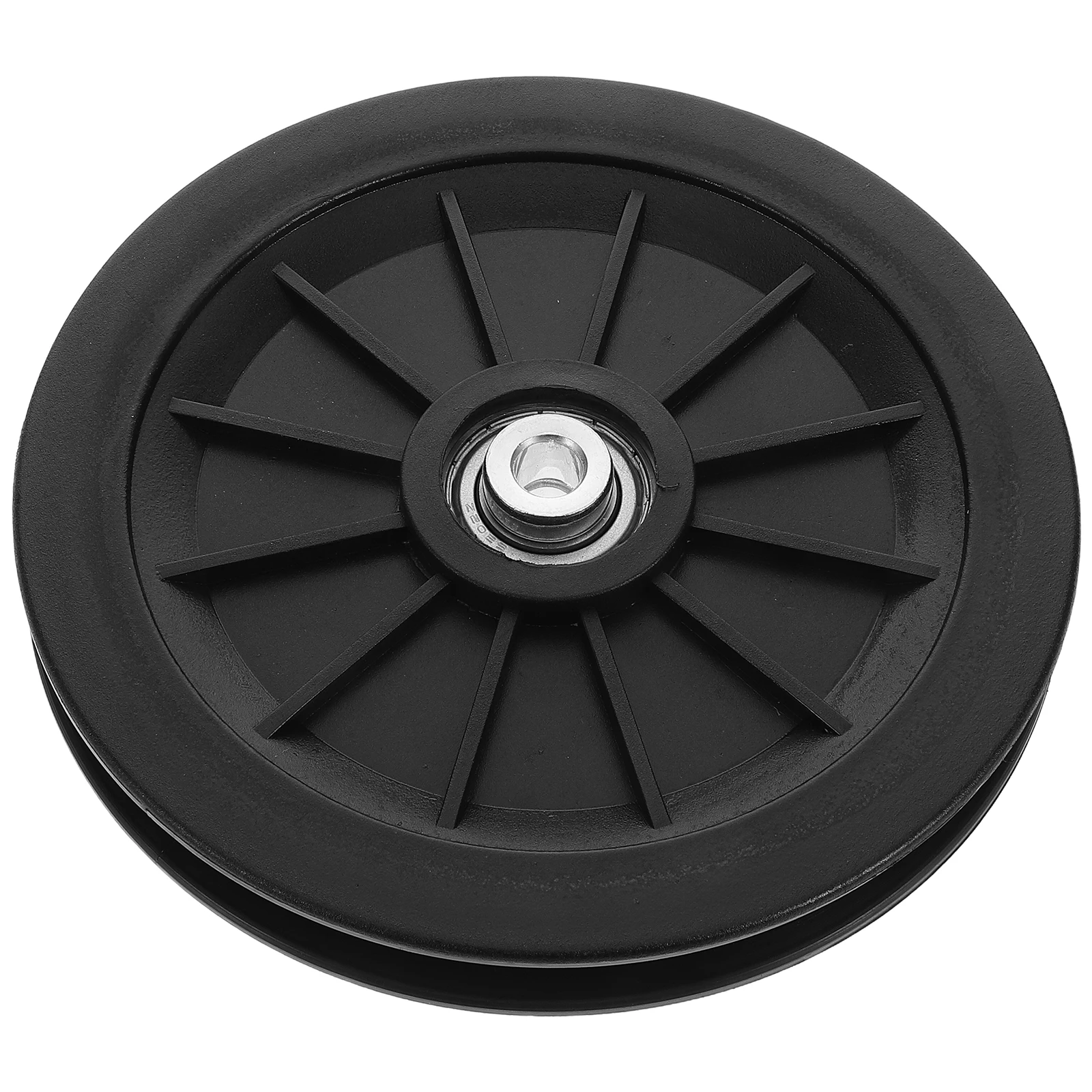 

Pulley Exercise Equipment Commercial Black Nylon Bearing Gym Wheel