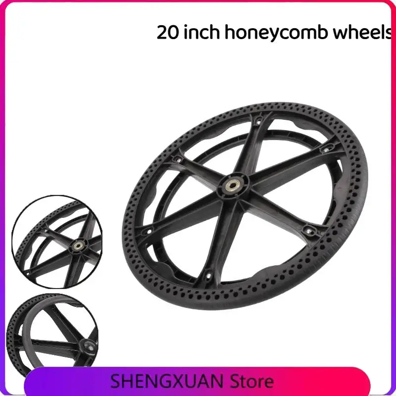 Suitable for wheelchair wheel installation, advanced 20 inch honeycomb medical wheel rear wheel drive decorative handle