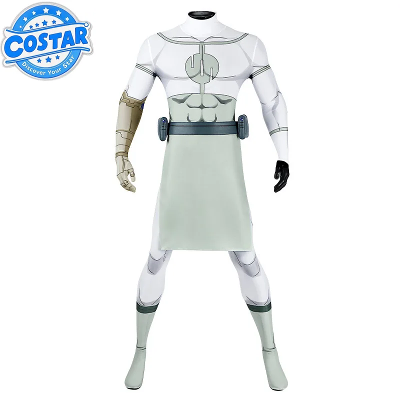 

Invincible Cosplay Costume Jumpsuit Tights Zentai Anime Clothes Halloween Clothing for Men Party Outfit Customized