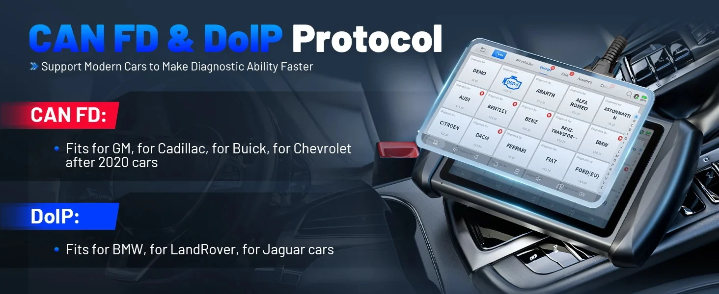 2026 XTOOL IP616 V2.0 OBD2-Scanner, vollständiges System-Diagnosetool, Schlüsselprogrammierer, 34+, Lebenslanges, kostenloses Update zurücksetzen, CAN FD DOIP FCA – Detail 8