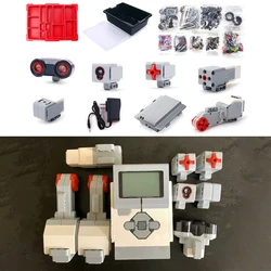 Technical EV3 Color Touch Gyro Ultrasound Sensor PF Parts fit for 45500 45544 45560 Core Set DIY Educational Building Blocks Toy