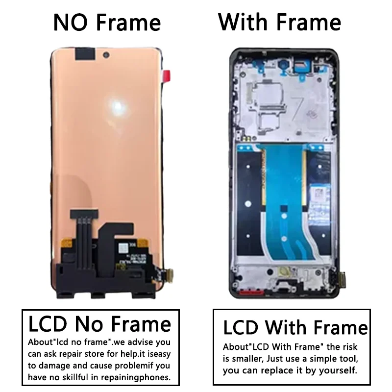 6.7\\\\\\\" AMOLED Wyświetlacz LCD z ekranem dotykowym i digitizerem do Realme 12 Pro RMX3840 oraz Realme 12 Pro+ Plus RMX3842 — zdjęcie produktu 3