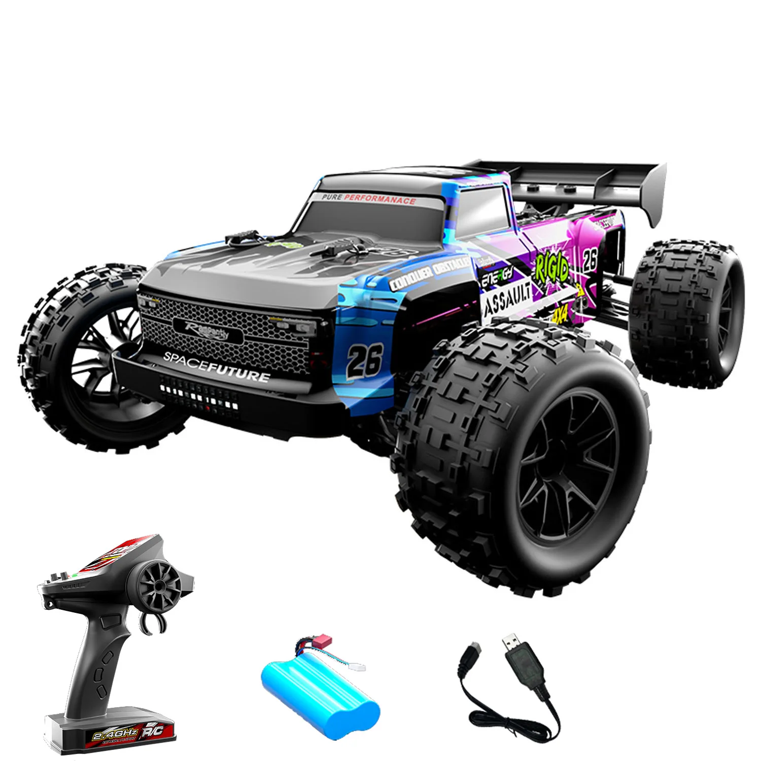 1/12 JJRC C8803 4*4 RC 오프로드 자동차 원격 제어 모델 차량 RTR 2847 브러시리스 모터 금속 섀시 샤프트 배터리 램프
