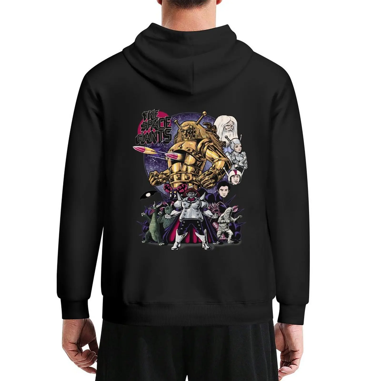The Space Giants Hoodie winter clothes anime clothes men's sweat-shirt set men's coat new hoodies and sweatshirts