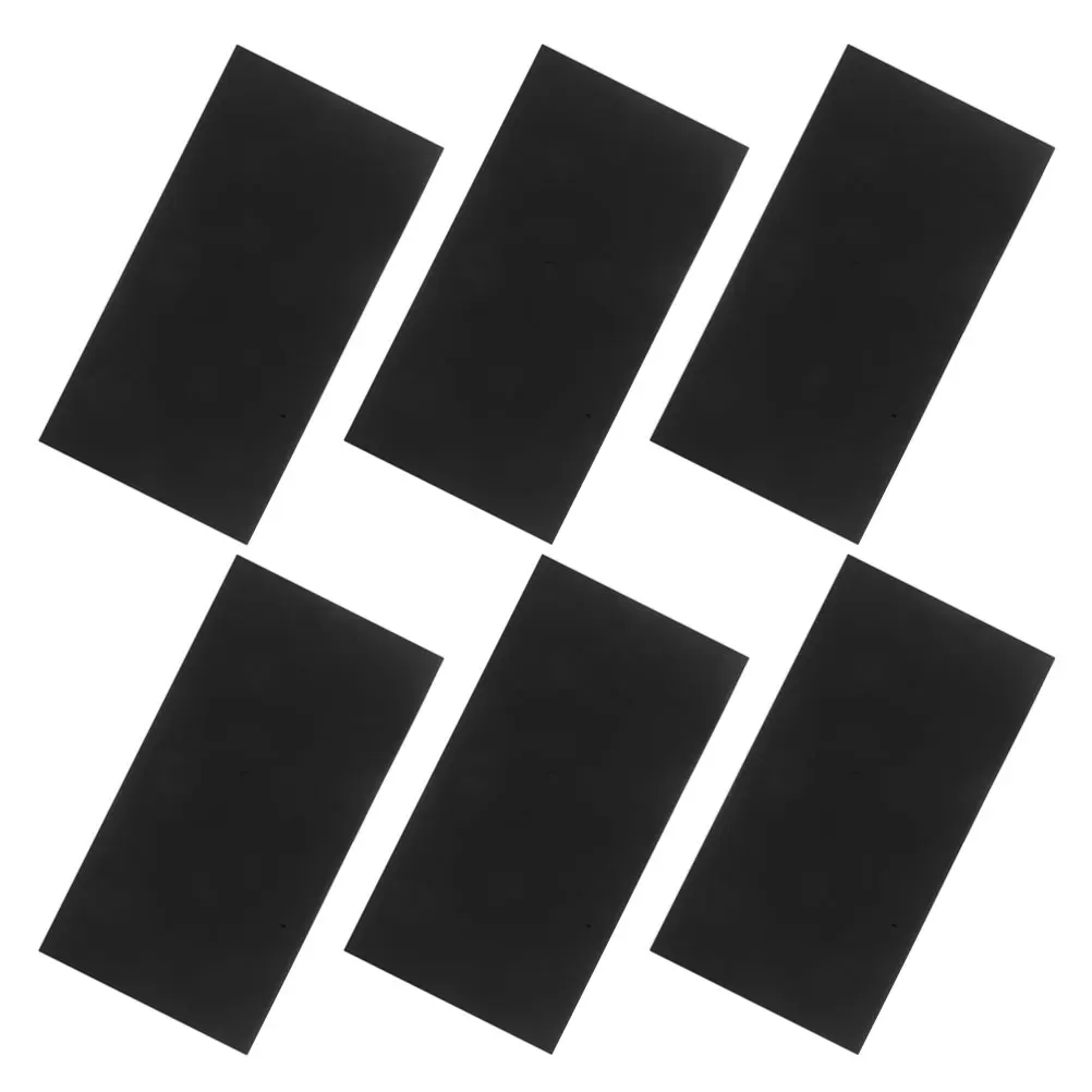 

6 Pcs Blackout Stickers Cuttable Covers Light Blocking Stickers For Leds for Clocks Routers Electrical Devices Dimming Sheets