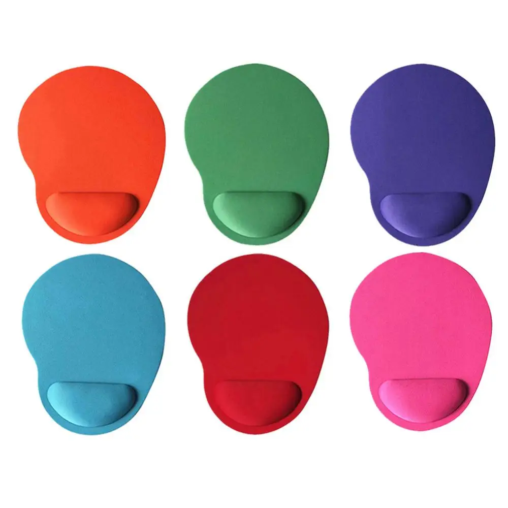 Alas Pergelangan Tangan Bantalan Antiselip Alas Mouse Ergonomis Pergelangan Tangan dengan Alas Gel untuk Typist Kantor Gaming PC Laptop