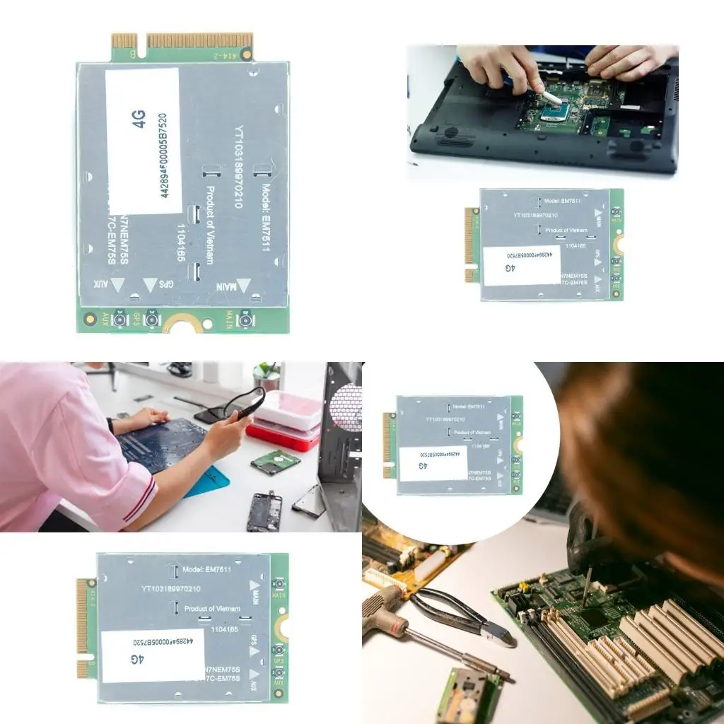 

900F EM7511 Heavy Duty 4G LTE Module FDD LTE TDD Industrial Environment Durability