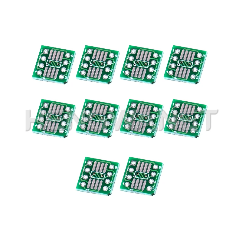 20PCS TSSOP8 SSOP8 SOP8 to DIP8 Transfer Board DIP Pin Board Pitch Adapter