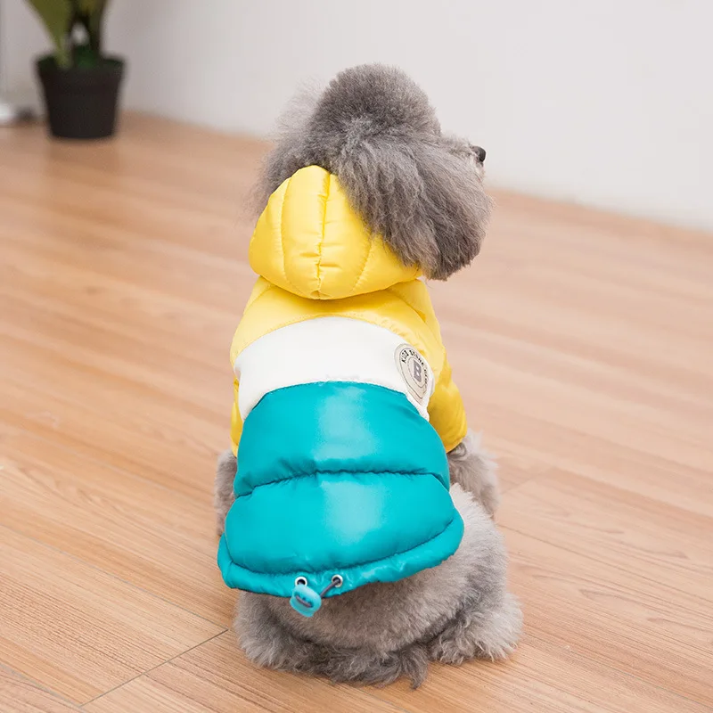Wasserdichte Hundejacke Winter Haustier Daunen Baumwolle Weste Luxus Hundekleidung Chihuahua Französische Bulldogge Hundemantel Welpe Warmes Hundekostüm – Detail 16