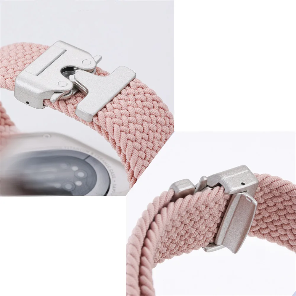 22MM Woven Watchband For Redmi Watch 5 Active / Lite For Xiaomi watch S1 2 S2 S3 / S4 Sport Strap Watch Parachute buckle Band Re