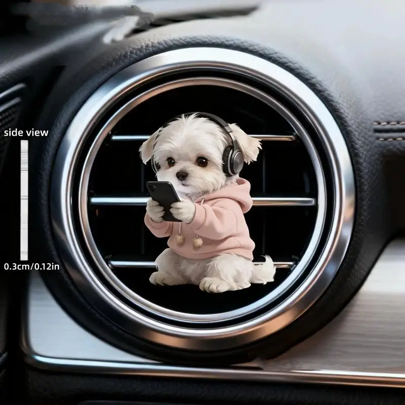 

Cute 2D Acrylic Car Air Vent Clips Cartoon Air Freshener Clips For Car Interior Decoration Auto Accessories