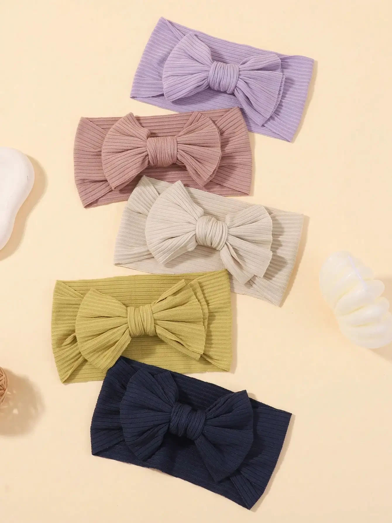 4 قطعة/المجموعة 0-3Y Headbands الشيفون زهرة لينة Strecth رباط شعر اليدوية للطفل حديثي الولادة رئيس التعادل الرضع فاتنة إكسسوارات الشعر