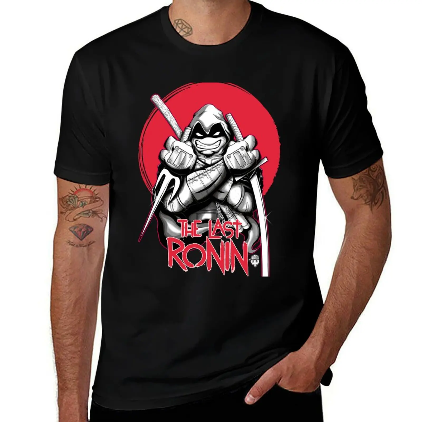 

Turtle Last Ronin BWR T-Shirt Casual Trendy Streetwear Tee Shirt