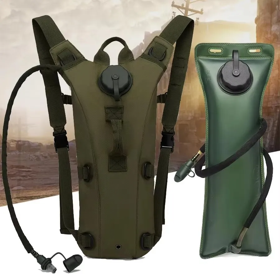 3L Outdoor Hydration Backpack, Water Bladder Included, Multi‑Color, Heat Insulation, Sun Protection, Wear Resistant for Hiking