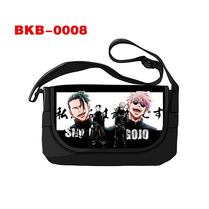 Anime giapponese Jujutsu Kaisen spalla Gojo Satoru Ryomen Sukuna borsa Messenger Bag supporto per telefono borse portaoggetti per i viaggi