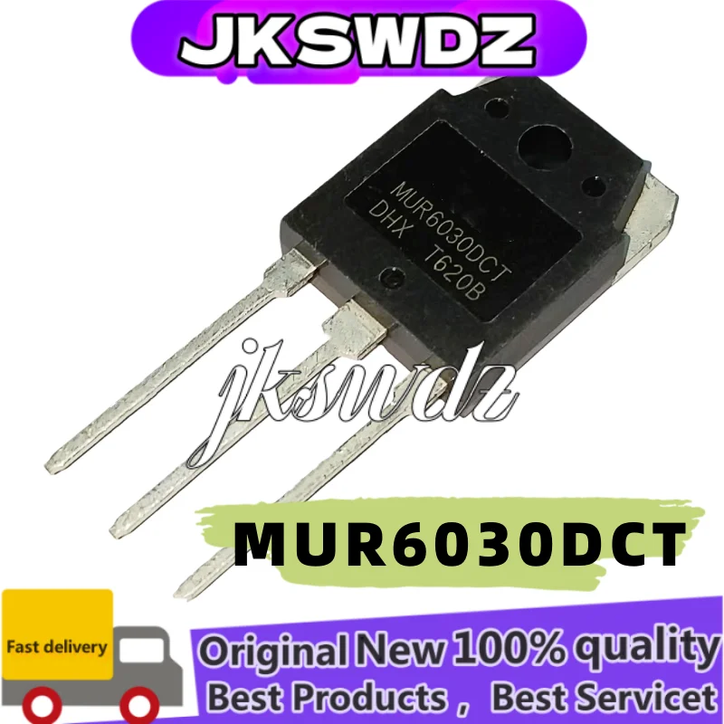 

10PCS NEW Original MUR6030DCT MUR6030DCT TO-3P 60A 300V
