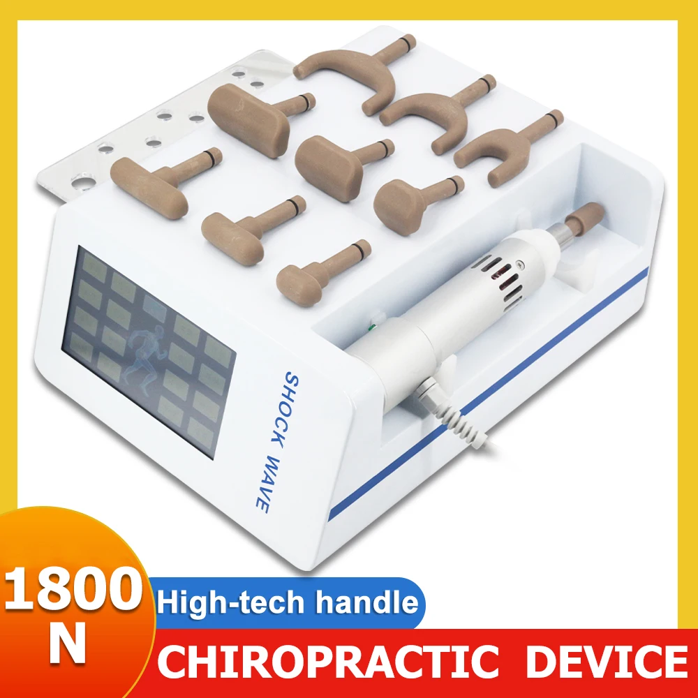 Electric Chiropractic Tool Chiropractic Spine Adjust Corrector Tool Muscle Relax Massager 1800N Chiropractic Adjusting Tool