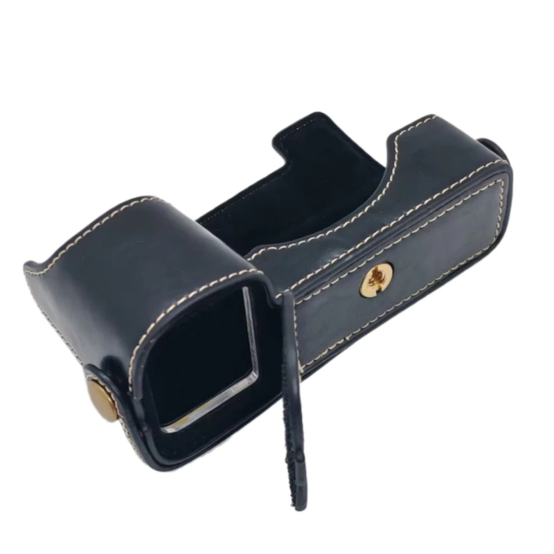 PU Leather Half Bag Case For Sony A7III A7R3 ILCE-A7RIII A7R Mark III A9 Camera Bottom Cover Protector