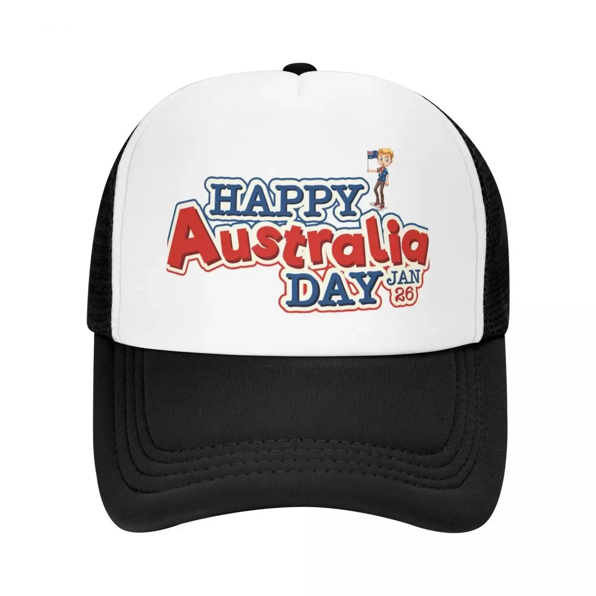 Happy Australia Day, Happy Australia Day 2023 Baseball Cap fishing hat Kids Hat |-F-| Rave For Girls Men's