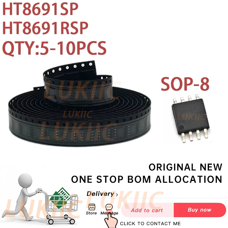 

(5-10PCS) 100% New HT8691SP HT8691RSP SOP-8