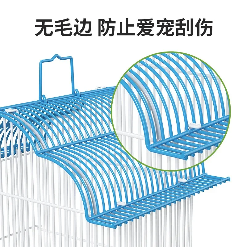 Bird cage, parrot cage, take-out bird cage, tiger skin, munia, pearl, peony, portable, go out  , metal ornamental