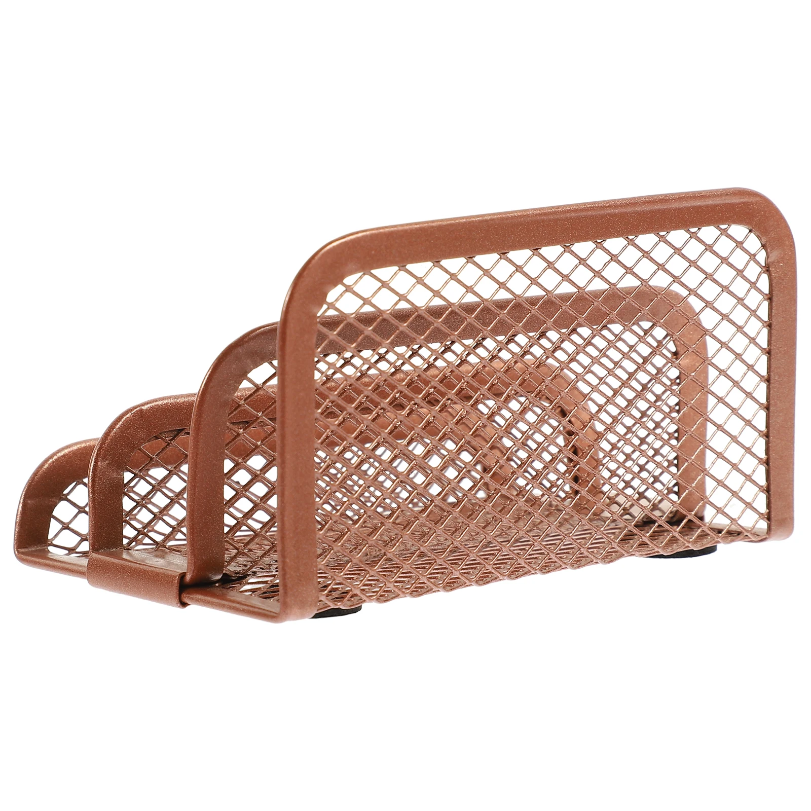 

Metal File Rack Silver Desktop ganizer 3 Tier Letter Grid Bookshelf Magazine Holder Office Supplies Home Use Tabletop
