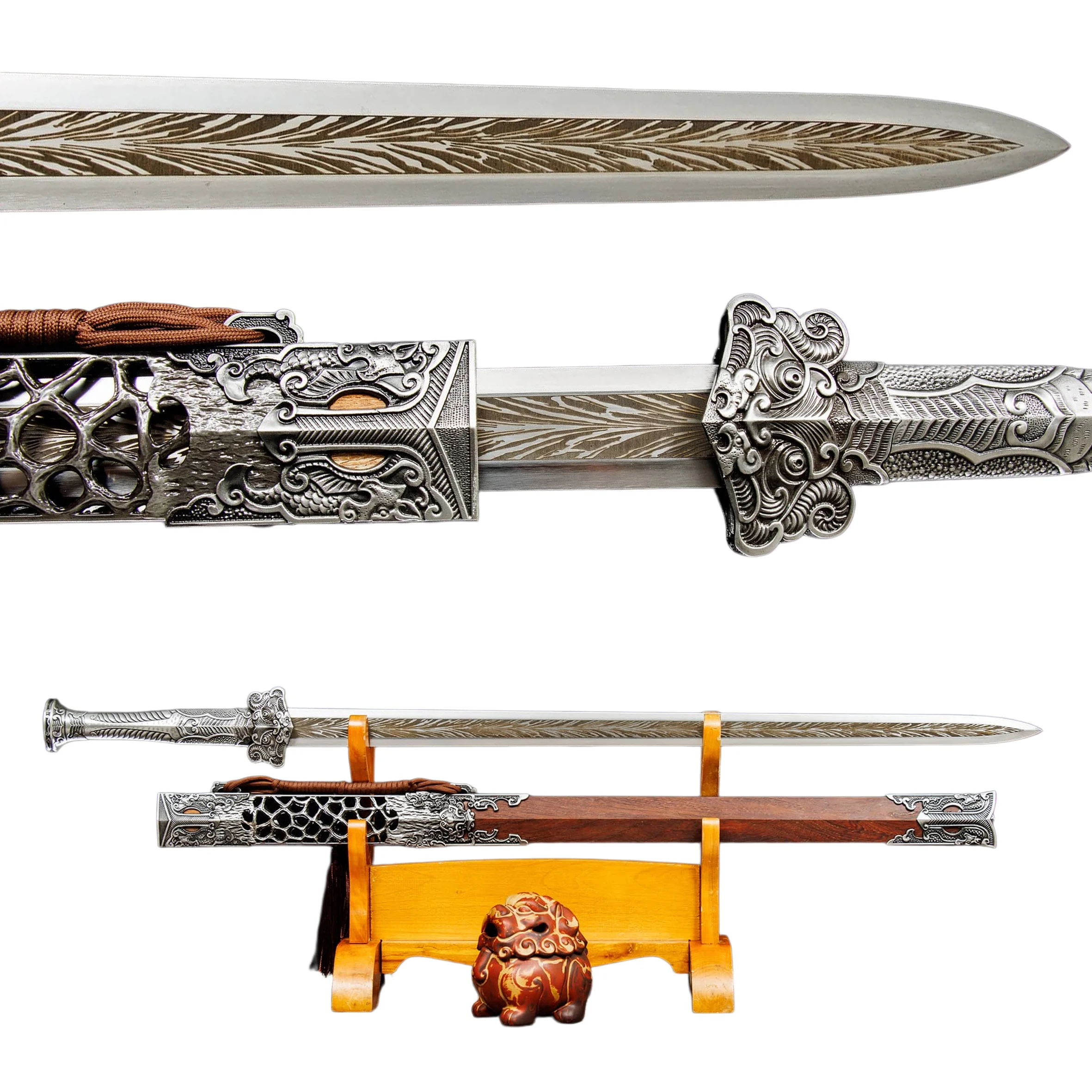 

Средневековый период, катана, металлическая рукоять, полая ножна, самурайский меч, для тренировок и боев по боевым искусствам, подарок, ниндзя, битва