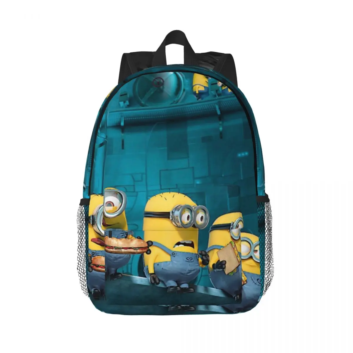 M-Minions New Fashion High Capacity Waterproof College Backpack Trendy Laptop Travel Book Bag 15inch