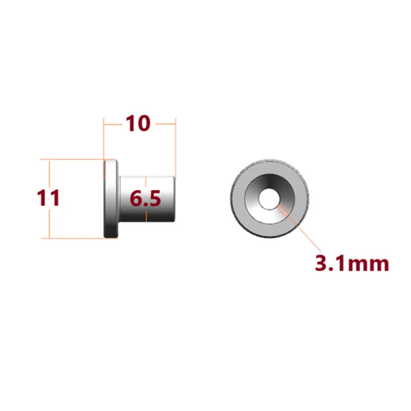 1:14th Scale RC Truck 1pcs Metal Simulation Mushroom Head for Tamiya for SCANIA 770S R620 for VOLVO Arocs MAN TGX Car