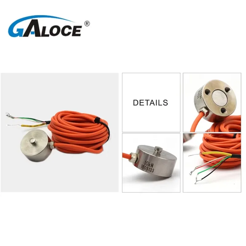 

2025 hot sale GML669 10kg 20kg 500kg 2T automation mobile phone button type miniature weighing sensor load cell