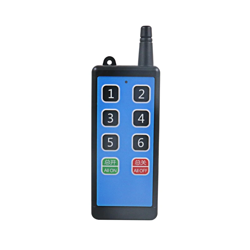 433mhz Learning Code Remote Control 100m Range Unprogrammable Universal Remote Control for Appliances