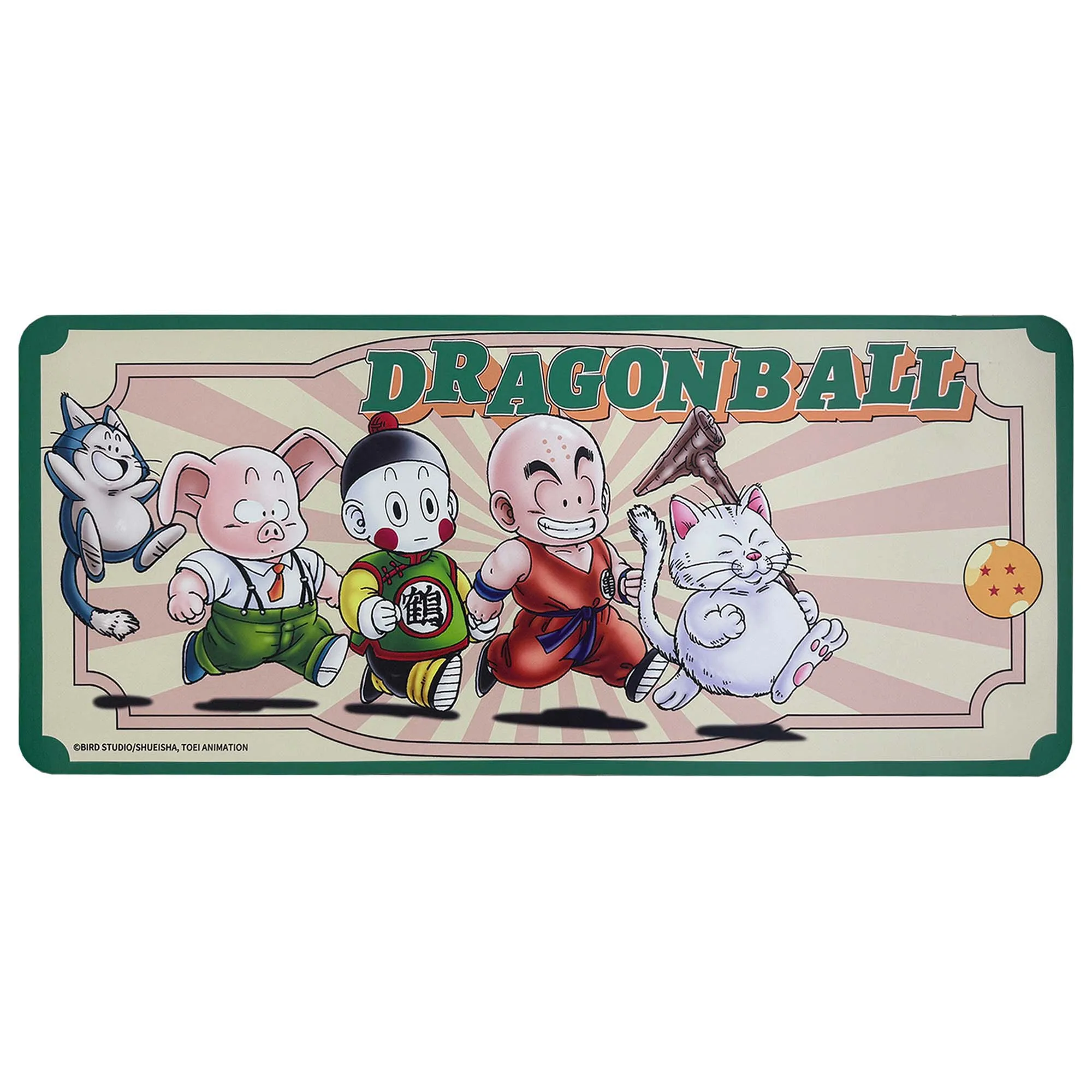 

600X350X2Mm Diy Dragon Ball Karin Sama Chaoz Card Battle Mat Krillin Single Player Board Game Card Battle Card Pad Gift Toys