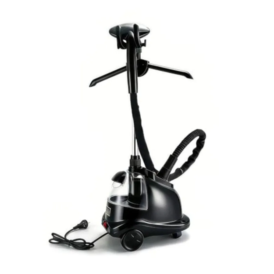 

Standing Garment Steamer 2000W Powerful Steamer for Clothes with 2.4L Water Tank for 90 Mins Continuous Steaming 3 Steam Levels