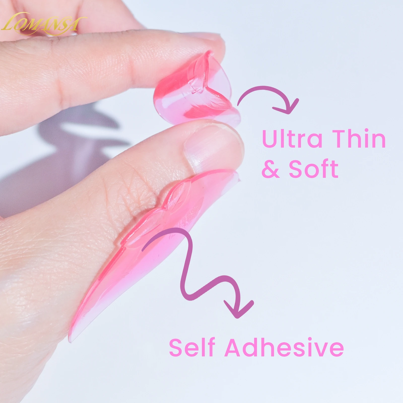 Lomansa 2 pares de almohadillas para suavizar pestañas, almohadillas de silicona para permanente de pestañas, varillas para pestañas, escudo, accesorios para levantar pestañas, herramientas de maquillaje