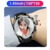 オリジナル H19 4 グラムフルネットコム 128 ギガバイトスマートウォッチアンドロイド 9.0 電源銀行 1.95 インチ Amoled スクリーンカメラ GPS WIFI スマートウォッチメンズ 3