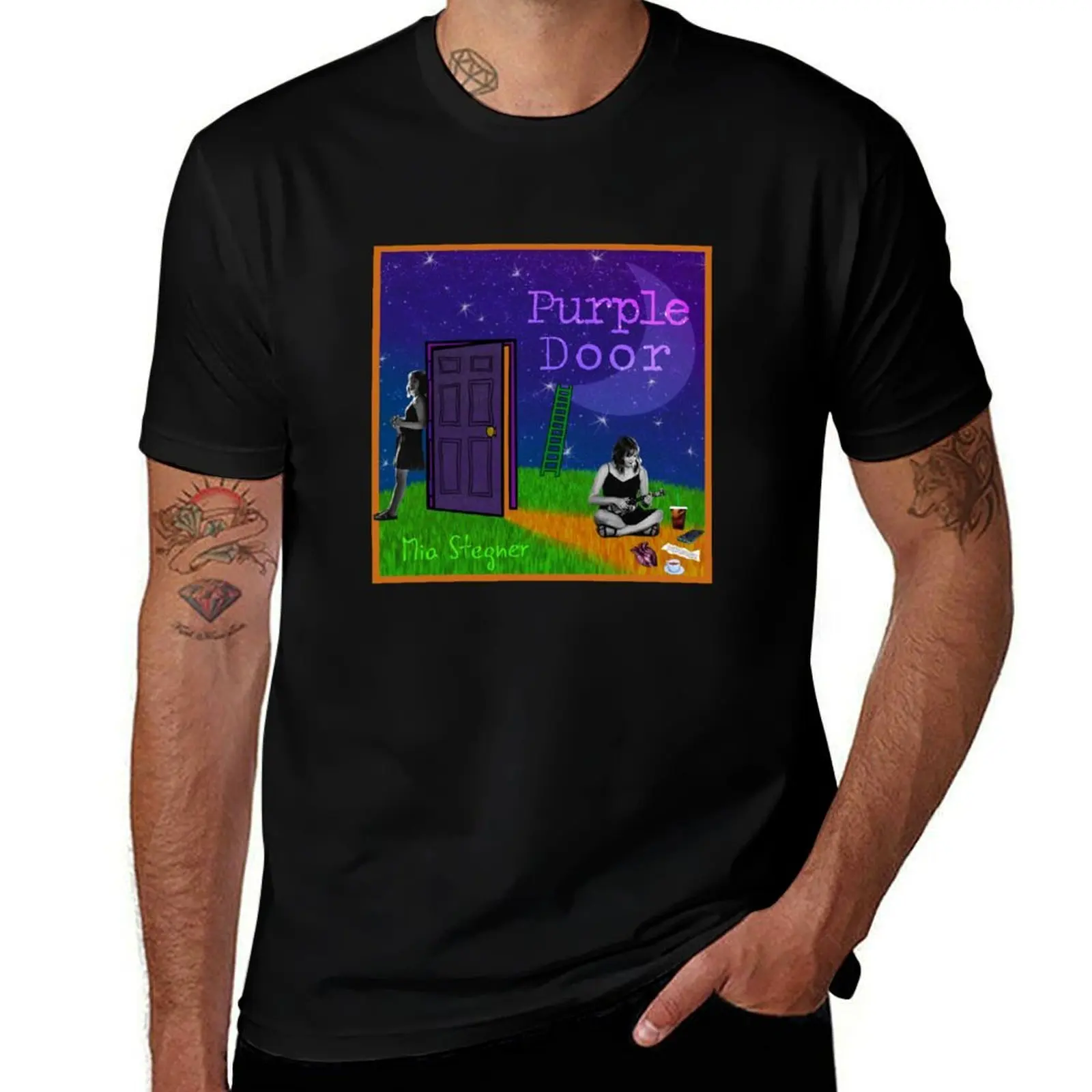 

Purple Door Album Cover T-Shirt man t shirts graphic t shirt personalised T-Shirt