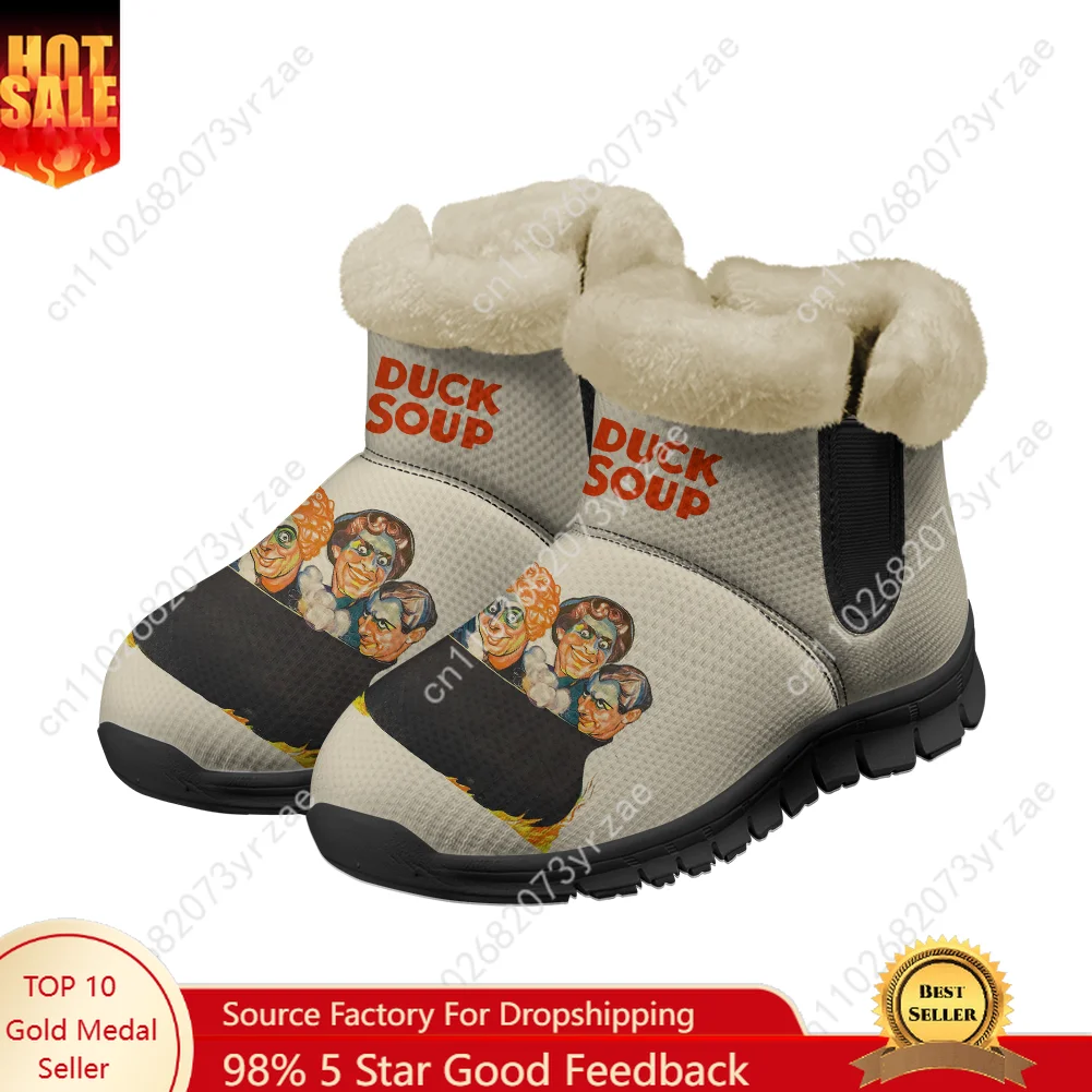 

Duck Soup Snow Boot Mens Womens Teentager Warm Boot High Quality Personalized Fashion Casual Lightweight Sneakers Custom Shoes